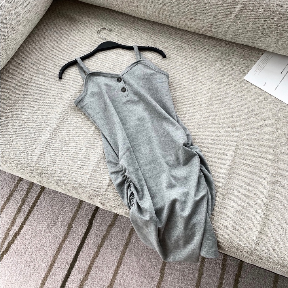 Strap mini dress